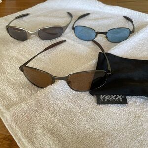 Vexx Optics Sunglasses - set of 3 Black and Brown unisex styles